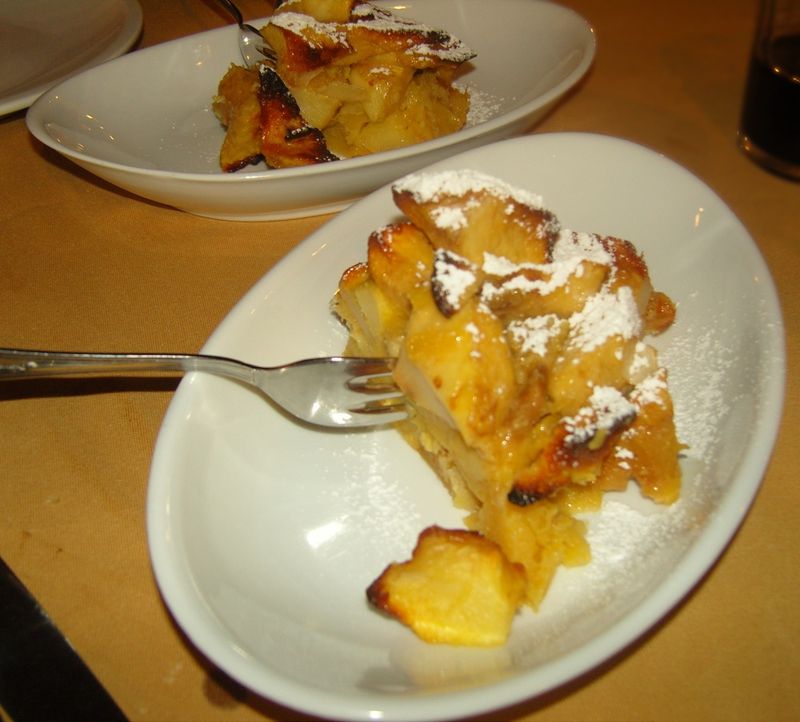 Hosteria Il Castelletto tarte aux pommes