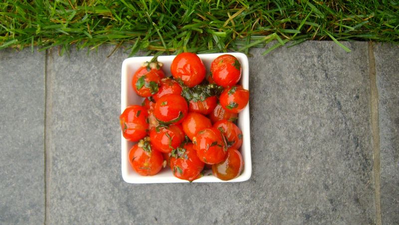 Tomates Cerises aux herbes