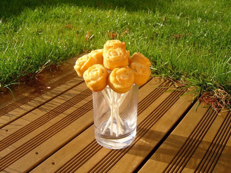 Bouquet de roses de noix