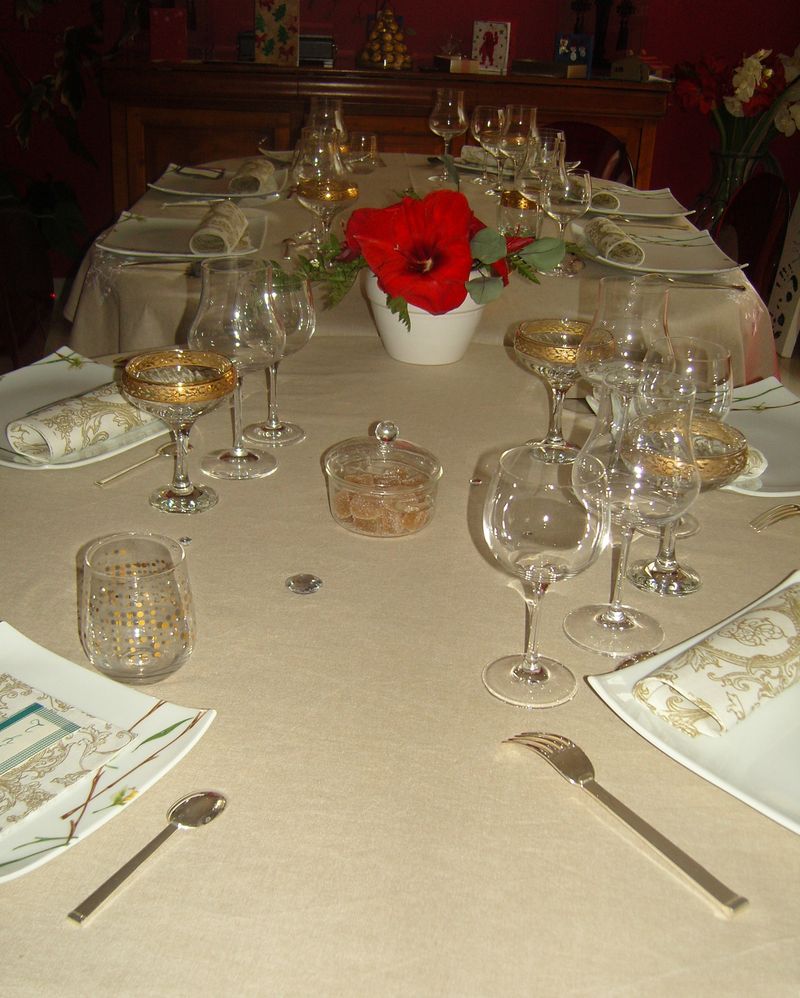 Déco Or - table