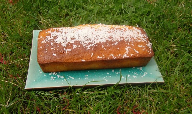 Cake a la noix de coco et aux trois chocolats V3