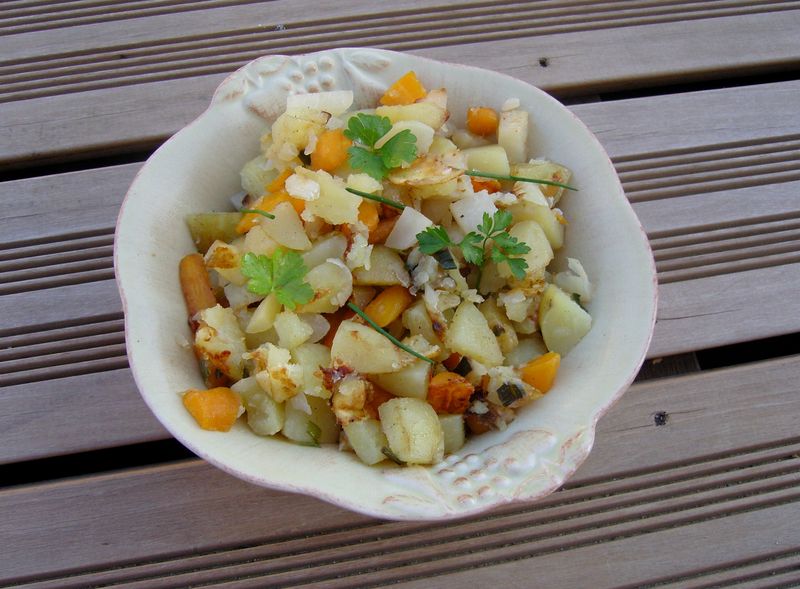 Poêlée de légumes printaniers Poêlée de légumes printaniers