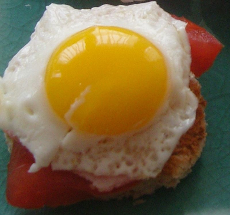 Mini Croque Madame 4 fromages