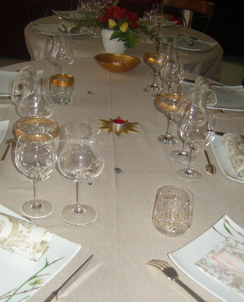 Déco Or - table 3 Déco Or - table 3