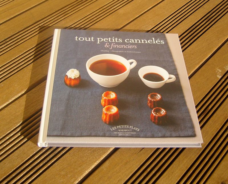 Livre Tout petits cannelés et Financiers Marabout Cuisine