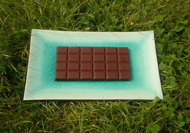Tablette chocolat Noir Orange recto Tablette chocolat Noir Orange recto