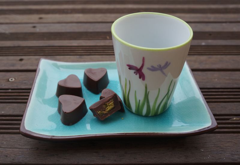 Chocolat Pop Thé vert Citron Framboise
