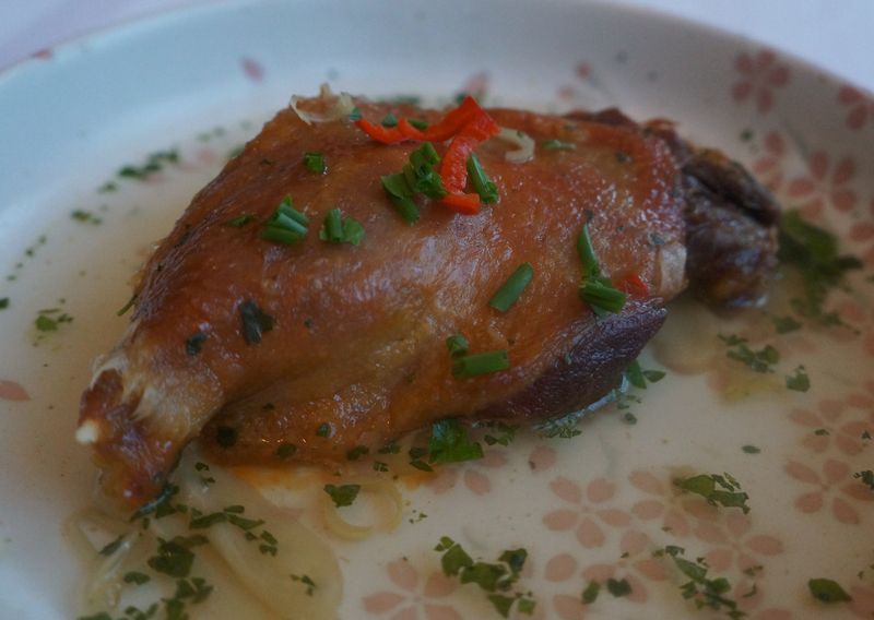 Confit de Canard Revisité  façon THAI