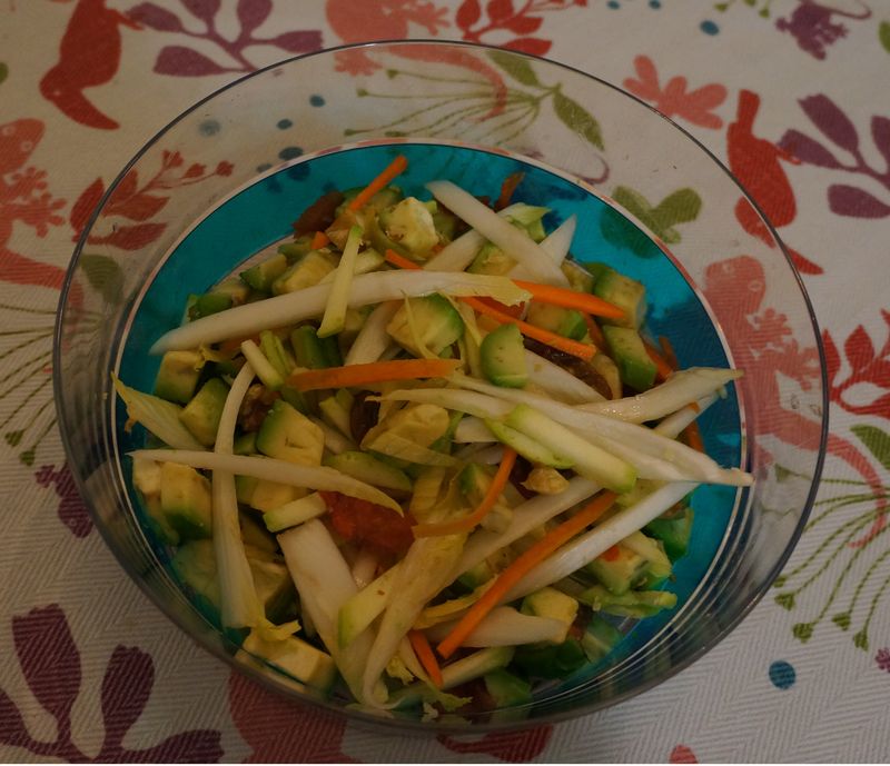 Salade Vitamine d'Hiver Sauce Savora
