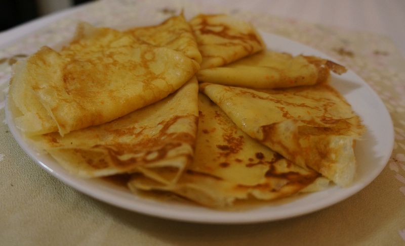 Crepes à l'orange