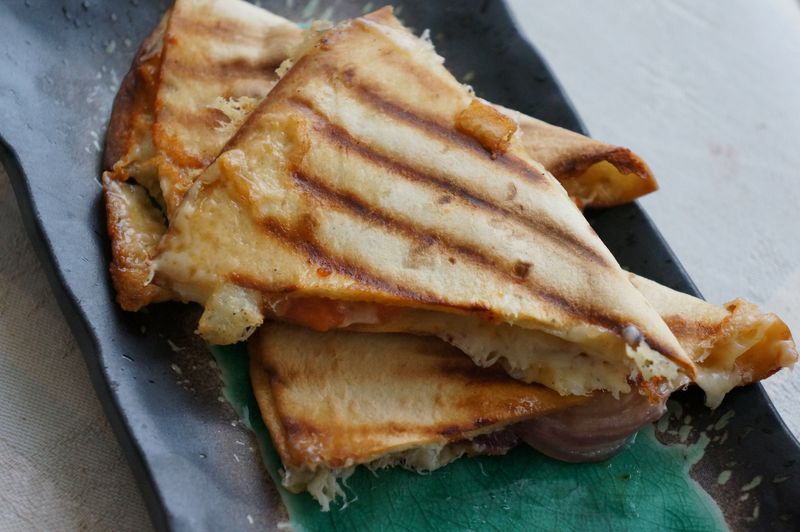 Quesadillas Tomme de Brebis Corse Jambon Pata Negra