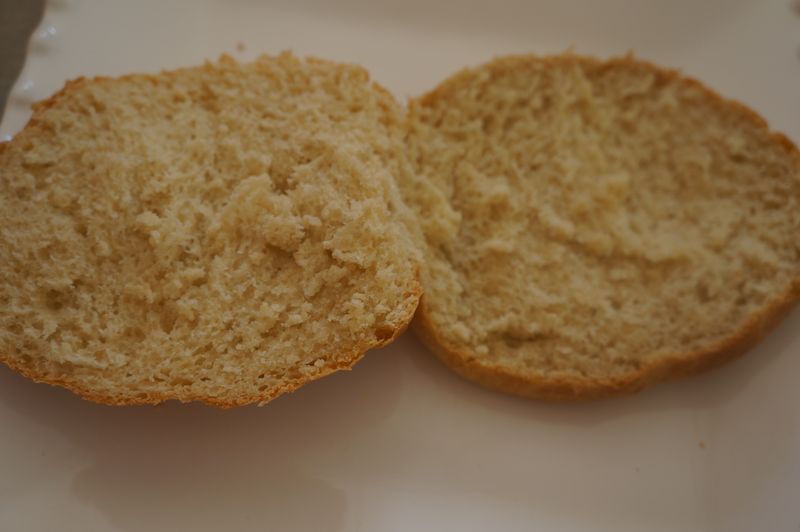 Pains à Hamburger ouverts
