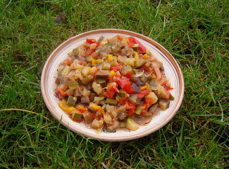 Ratatouille cuite