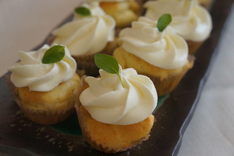 Cupcakes Brebis Frais Origan