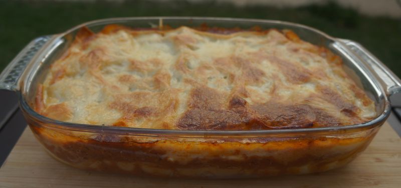 Lasagne au boeuf et aux quatres fromages