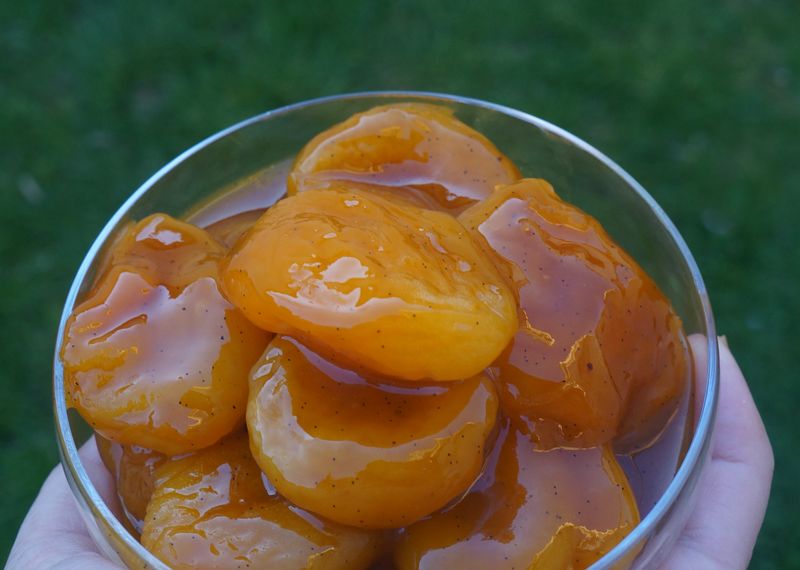 Abricots Confit aux Fruits de la Passion